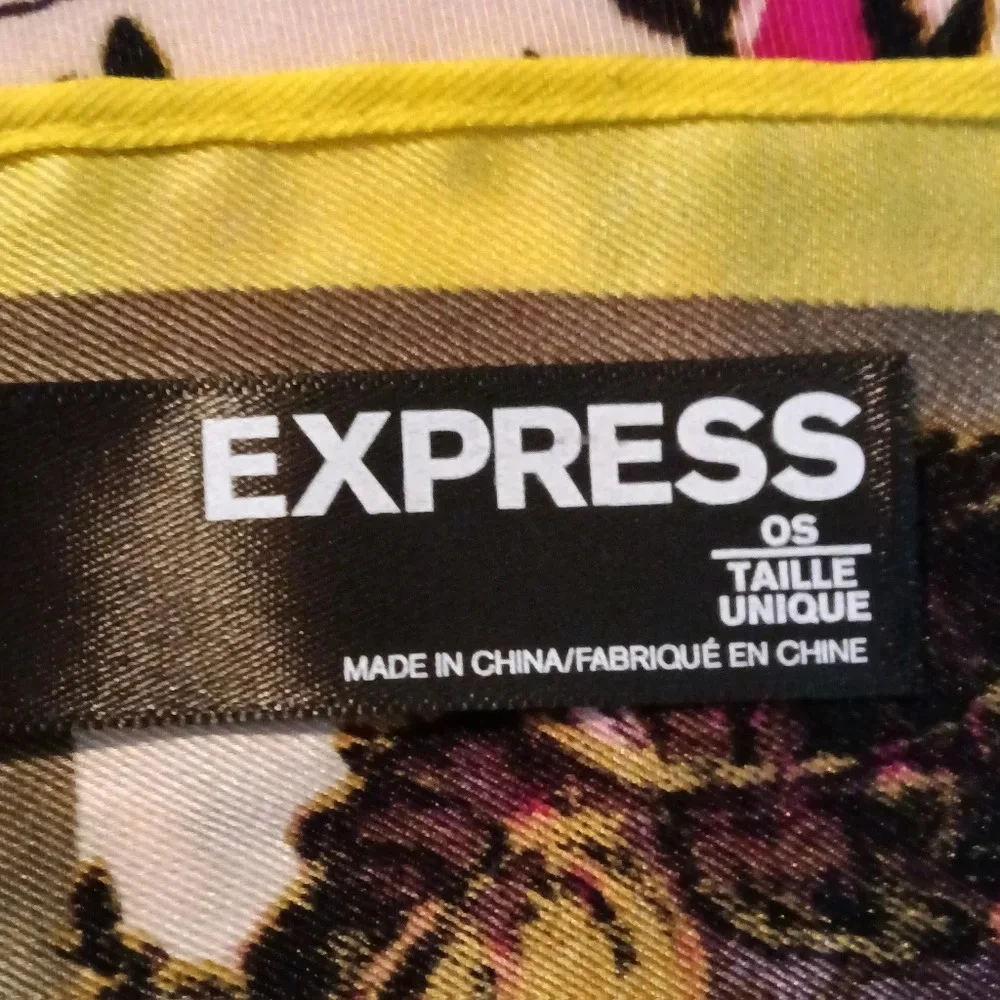 Express Floral Print Scarf Shawl Wrap OS